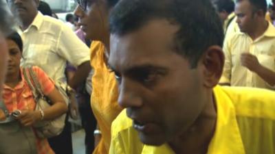 Former Maldivian President Mohamed Nasheed