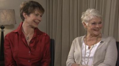 Dame Judi Dench and Celia Imrie