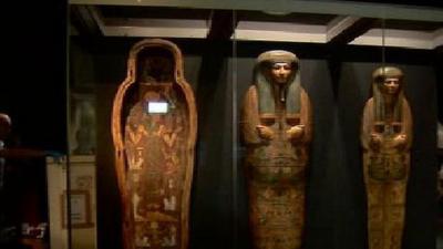 Mummies at the National Museum of Scotland