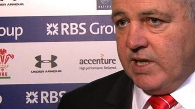 Wales coach Warren Gatland