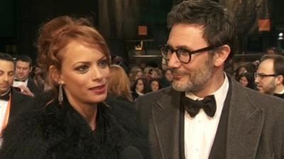 Berenice Bejo and Michel Hazanavicius