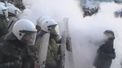 Clashes in Athens