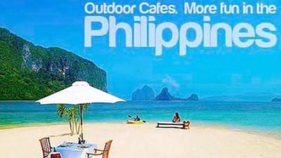 A poster promoting the Philippines