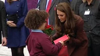 The Duchess of Cambridge in Liverpool