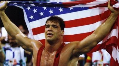 Olympic gold medallist Kurt Angle