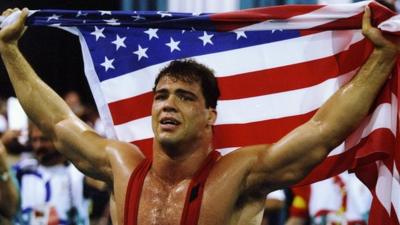 Wrestler Kurt Angle