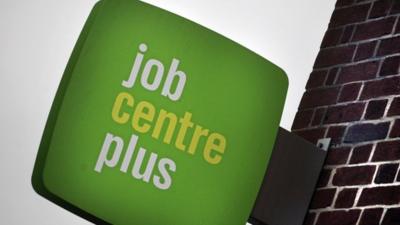 Job centre sign