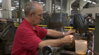 Worker at Ford Aerospace, South Shields