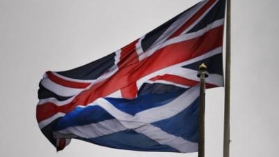 Saltire and Union Flag