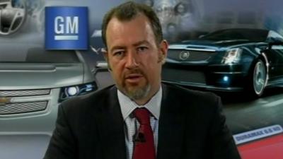 General Motors' chief financial officer, Daniel Ammann