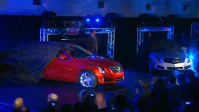 GM cars being unveiled