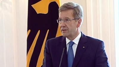 German President Christian Wulff