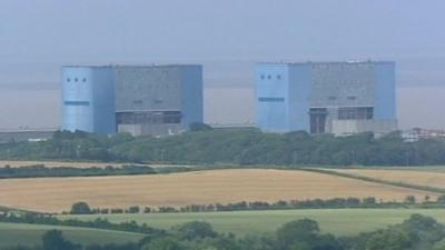 Power station in the north of England