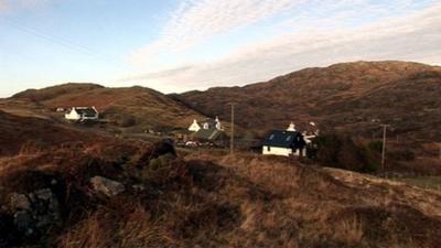 Houses in the countryside