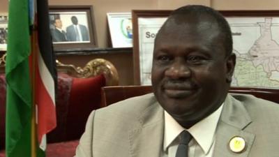 Vice-President of South Sudan, Riek Machar