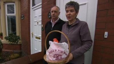 Ian Roberts and Pam Curtis