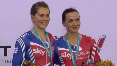 Victoria Pendleton and Jess Varnish