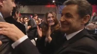 Carla Bruni and Nicolas Sarkozy