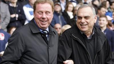 Harry Redknapp and Avram Grant