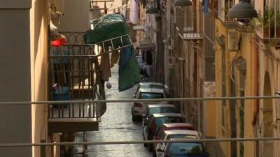 A street in Ercolano