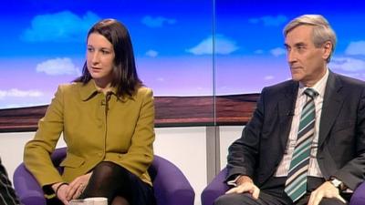 Rachel Reeves and John Redwood