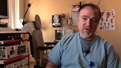 Dr Steven Zeitels, the surgeon who operated on Adele's throat, explains the procedure