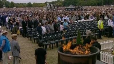 Memorial service in Christchurch