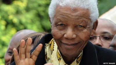 Nelson Mandela - file photo