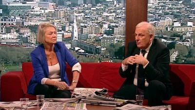 Kate Adie and Kelvin MacKenzie review the Sunday papers