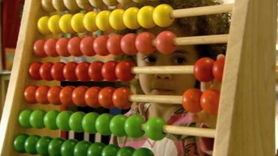 Child playing in nursery