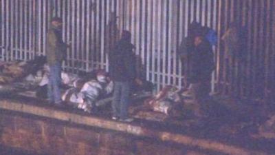 Illegal immigants sleeping rough in London