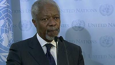 Kofi Annan, UN-Arab League Joint Special Envoy for Syria