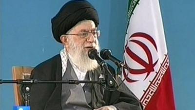 Iran's Supreme Leader, Ayatollah Khamenei.