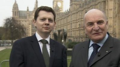 Matt Chorley and Stephen Pound