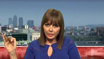 Carol Vorderman talks to BBC News.