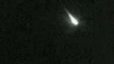 Meteor witnessed across Britain