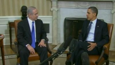 Barack Obama and Benjamin Netanyahu