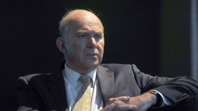 Business Secretary Vince Cable