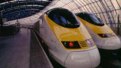 Eurostar trains