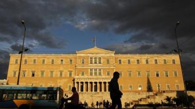 The Greek Parliament, Athens.