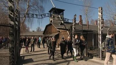 The pupils at Auschwitz