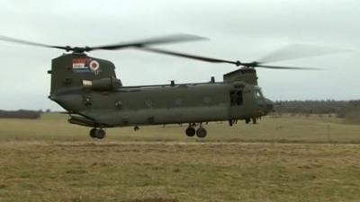 Chinook Helicopter