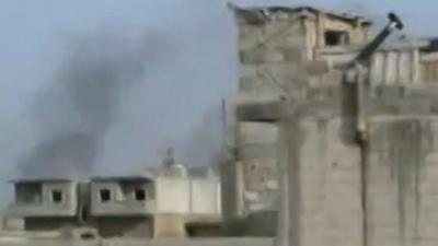 Shelling in Homs