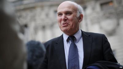 Business Secretary Vince Cable