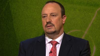 Former Liverpool boss Rafael Benitez