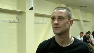 WBO Lightweight champion Ricky Burns