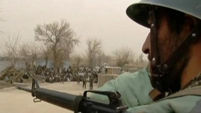 Soldier in Afghanistan