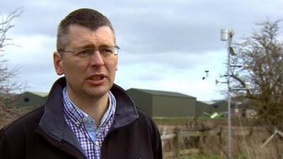 Potato farmer Andrew Marsh