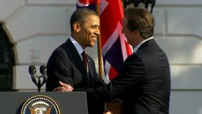 Barack Obama and David Cameron