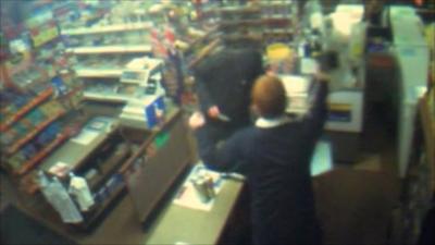 CCTV footage